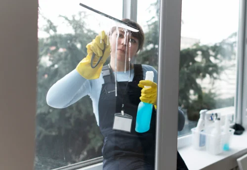 Nettoyage de vitres intérieures et extérieures à la Chapelle-devant-Bruyères